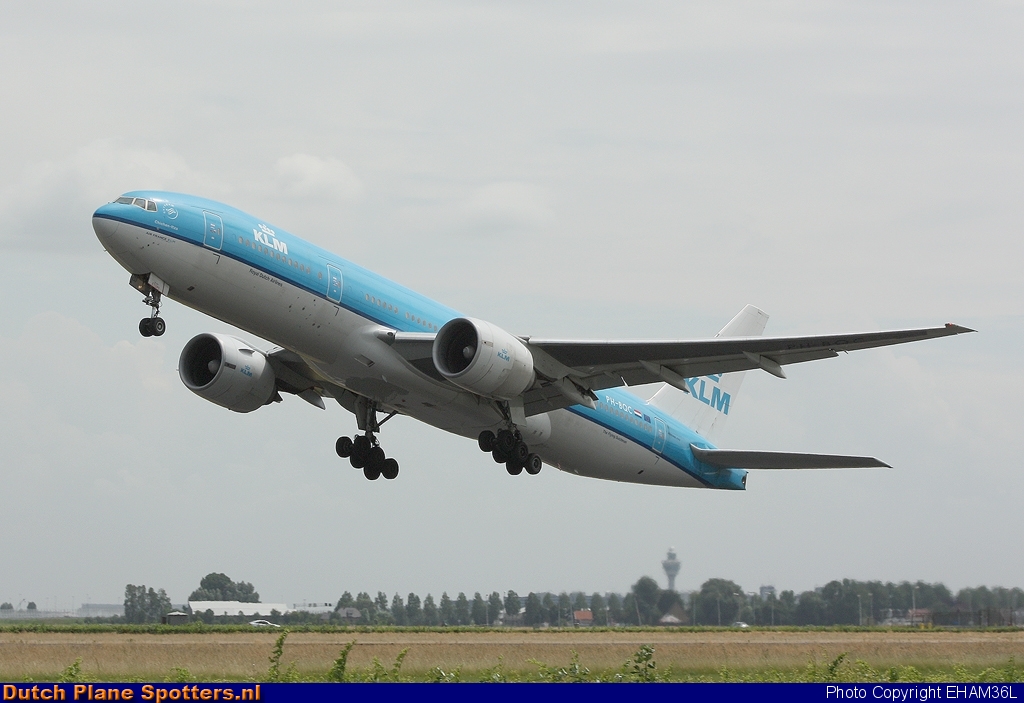 PH-BQC Boeing 777-200 KLM Royal Dutch Airlines by EHAM36L