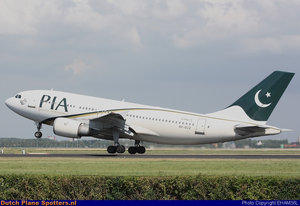 AP-BDZ Airbus A310 PIA Pakistan International Airlines by EHAM36L
