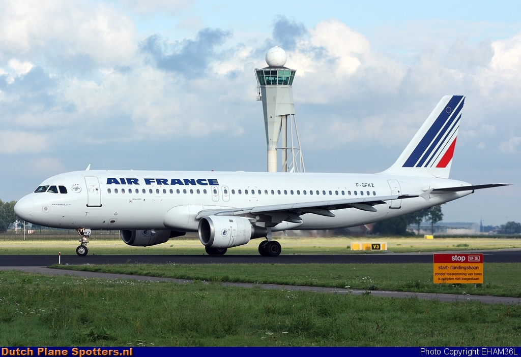 F-GFKZ Airbus A320 Air France by EHAM36L