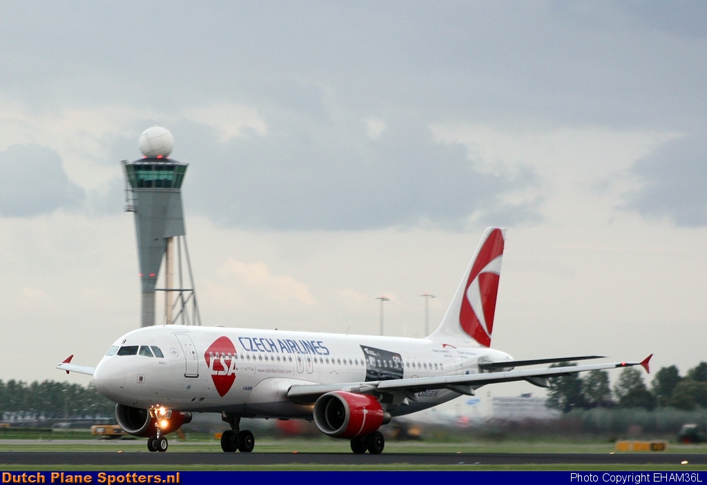 OK-GEB Airbus A320 CSA Czech Airlines by EHAM36L