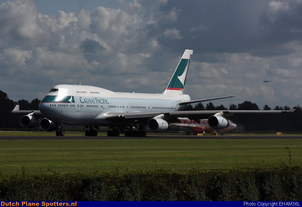 B-HUD Boeing 747-400 Cathay Pacific by EHAM36L