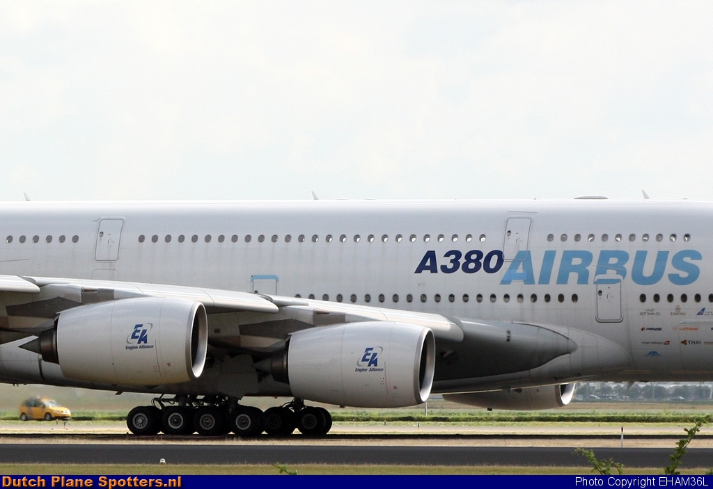 F-WWDD Airbus A380-800 Airbus Industrie by EHAM36L