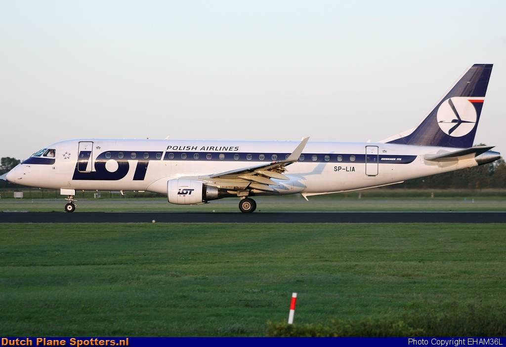 SP-LIA Embraer 175 LOT Polish Airlines by EHAM36L