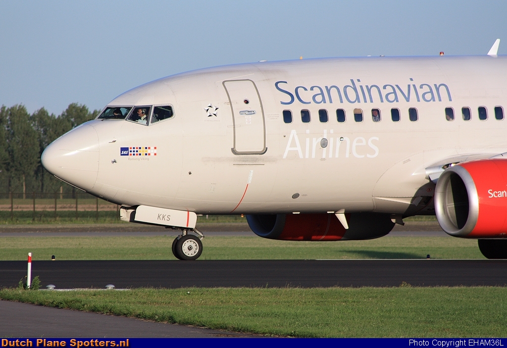 OY-KKS Boeing 737-600 SAS Scandinavian Airlines by EHAM36L