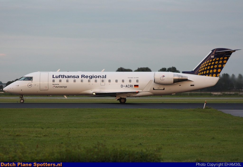 D-ACRI Bombardier Canadair CRJ200 Eurowings (Lufthansa Regional) by EHAM36L