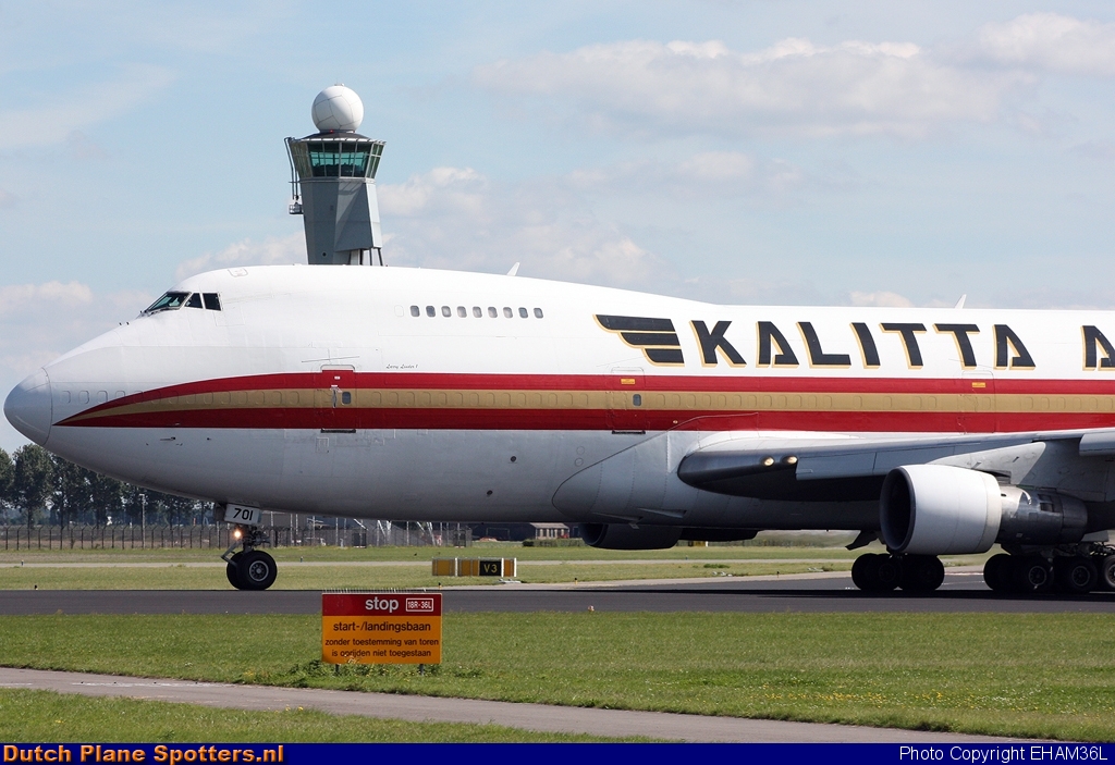 Boeing 747-200 Kalitta by EHAM36L