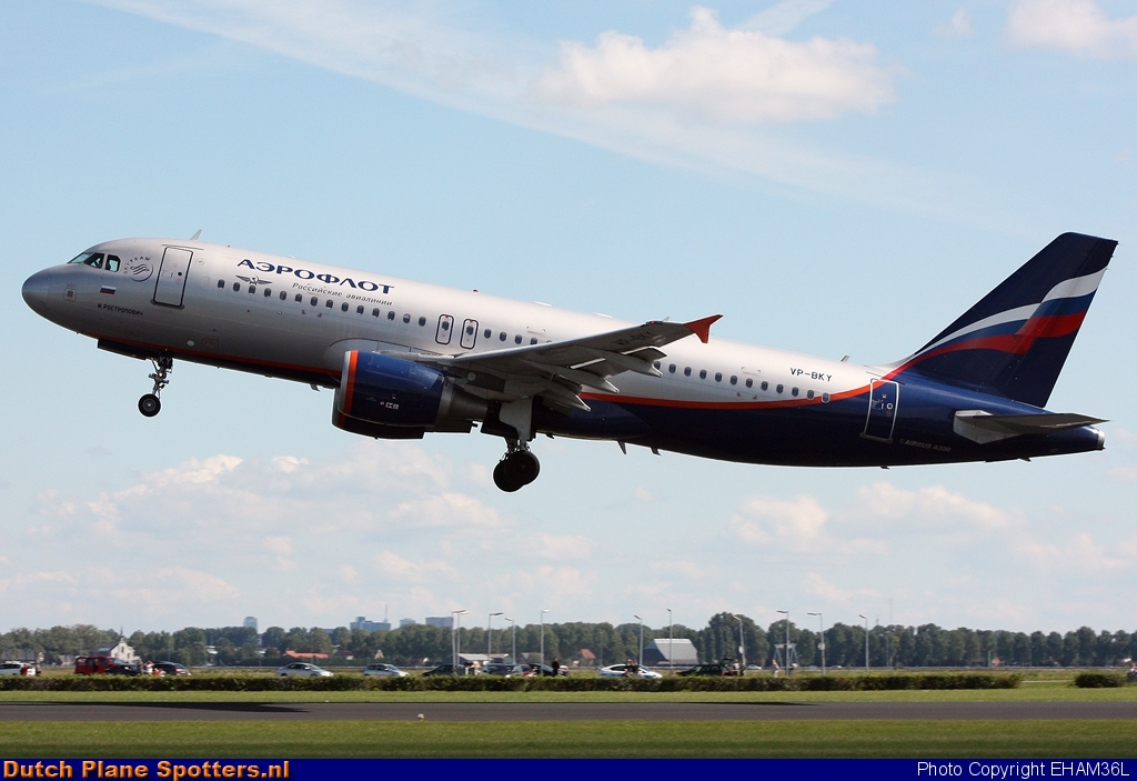 VP-BKY Airbus A320 Aeroflot - Russian Airlines by EHAM36L