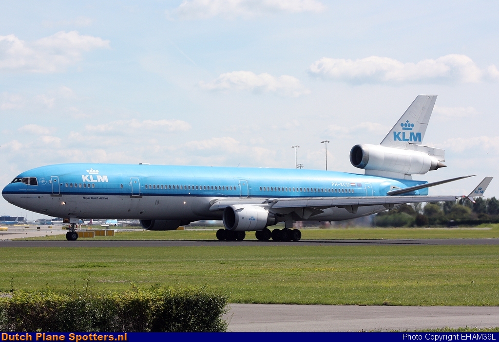 PH-KCD McDonnell Douglas MD-11 KLM Royal Dutch Airlines by EHAM36L