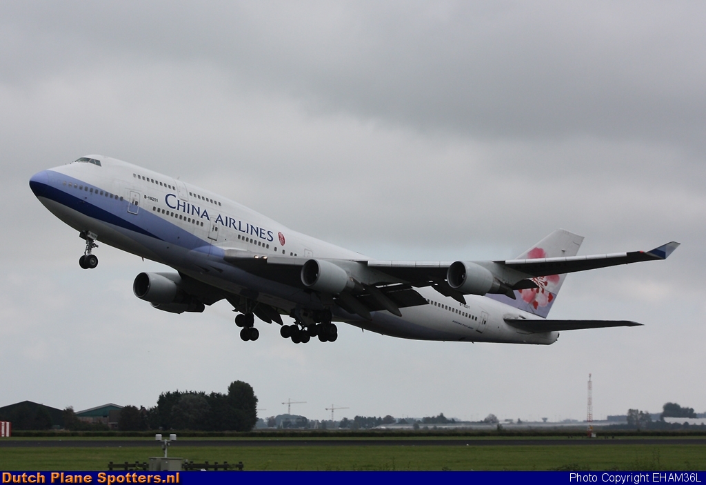B-18251 Boeing 747-400 China Airlines by EHAM36L