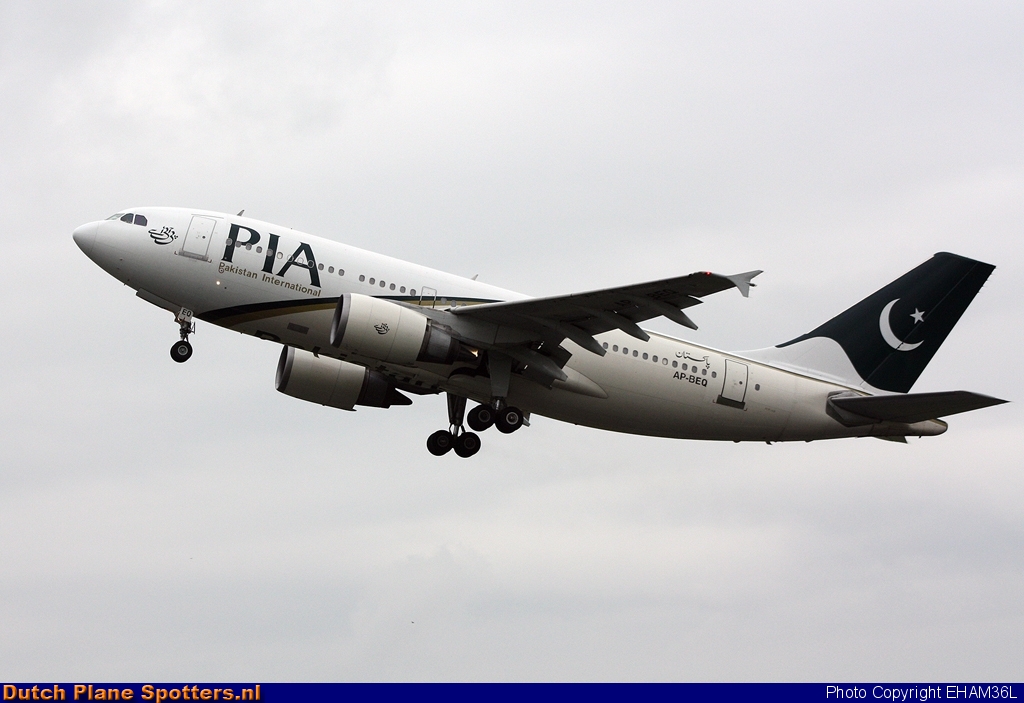 AP-BEQ Airbus A310 PIA Pakistan International Airlines by EHAM36L