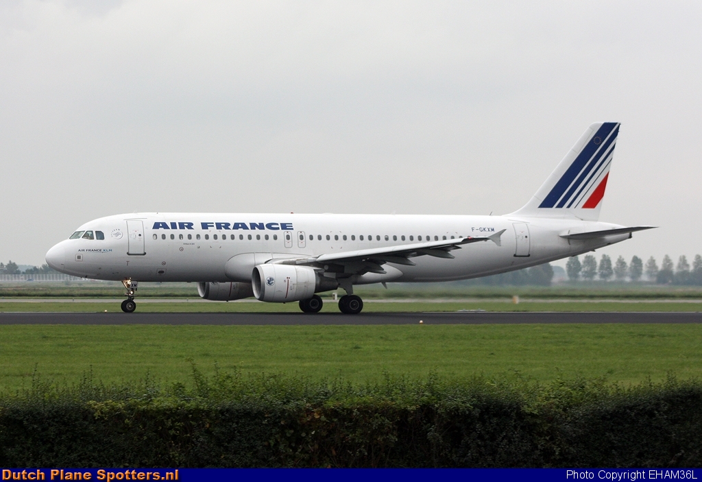 F-GKXM Airbus A320 Air France by EHAM36L