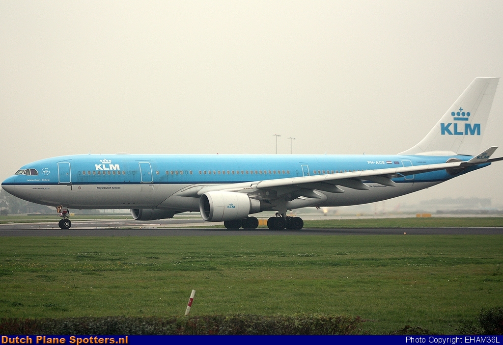 PH-AOE Airbus A330-200 KLM Royal Dutch Airlines by EHAM36L