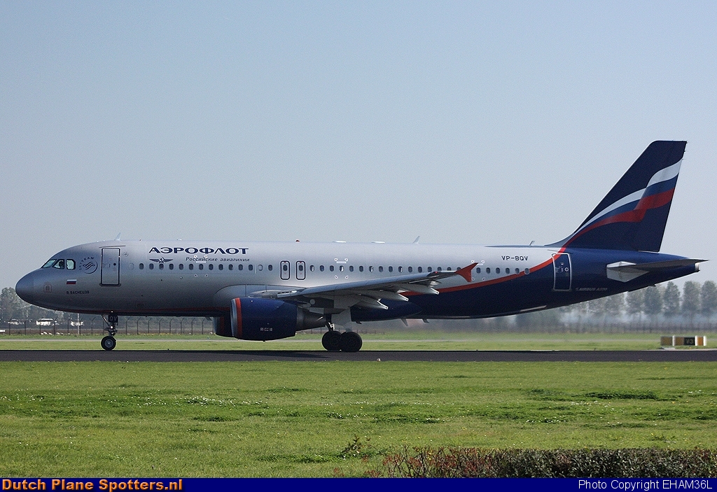 VP-BQV Airbus A320 Aeroflot - Russian Airlines by EHAM36L