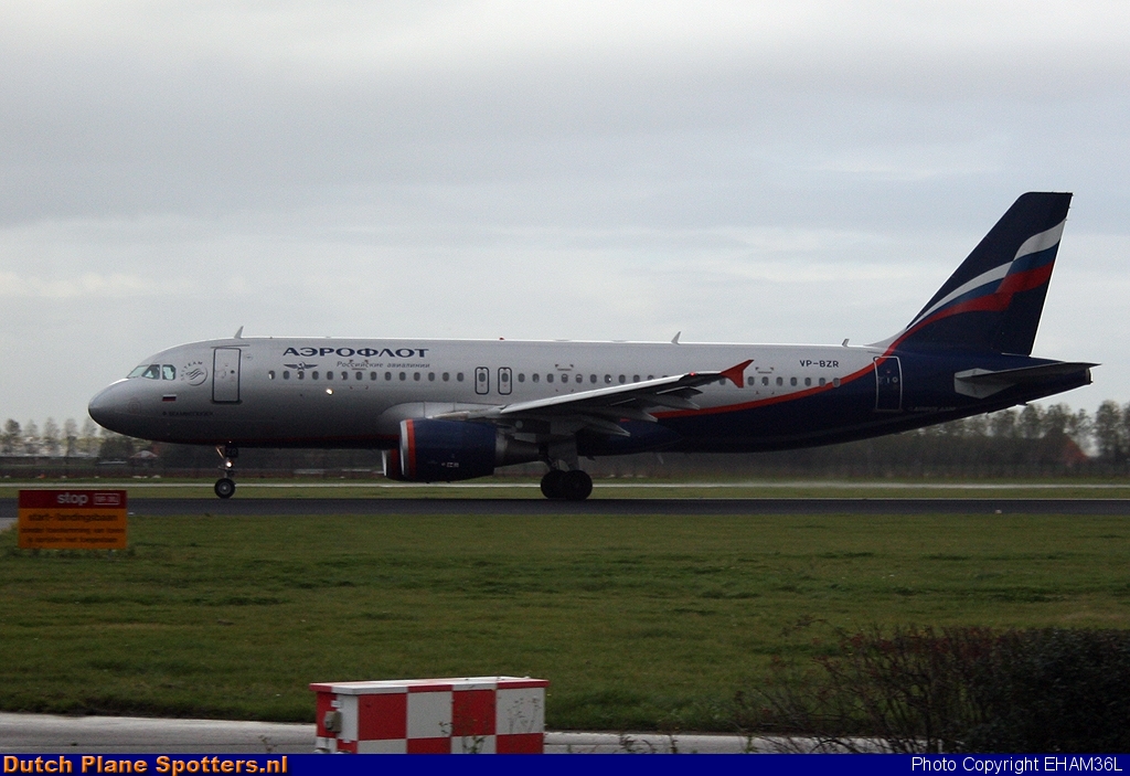 VP-BZR Airbus A320 Aeroflot - Russian Airlines by EHAM36L