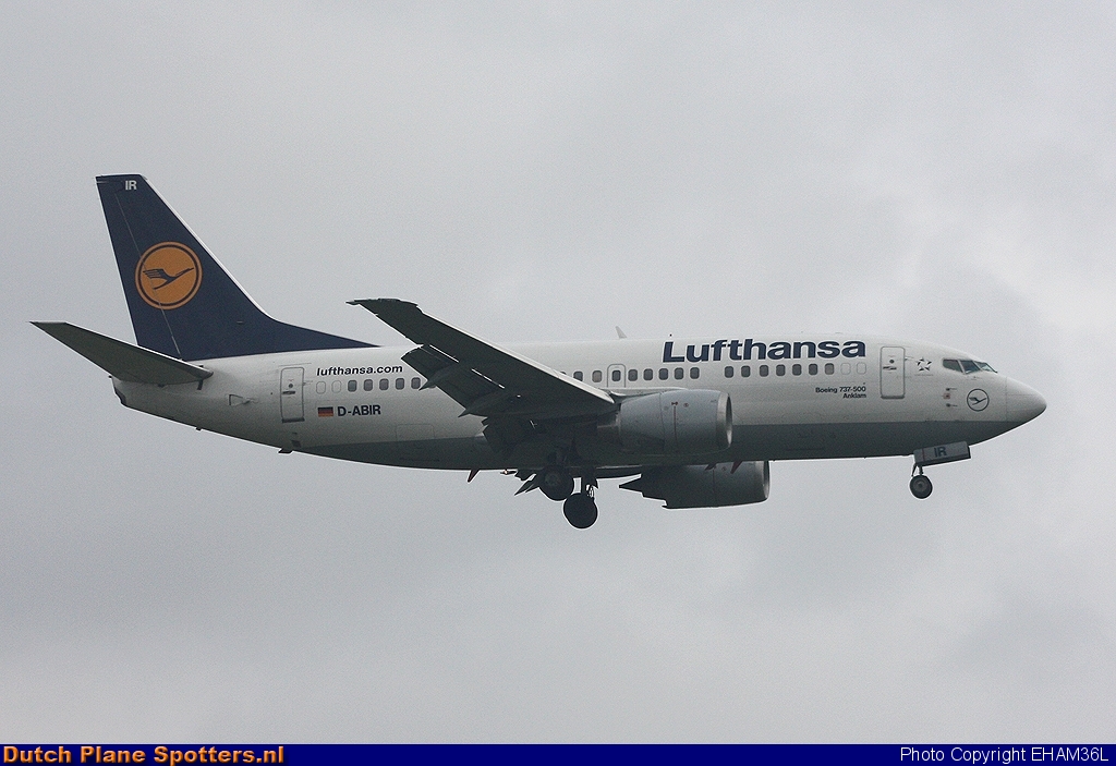 D-ABIR Boeing 737-500 Lufthansa by EHAM36L