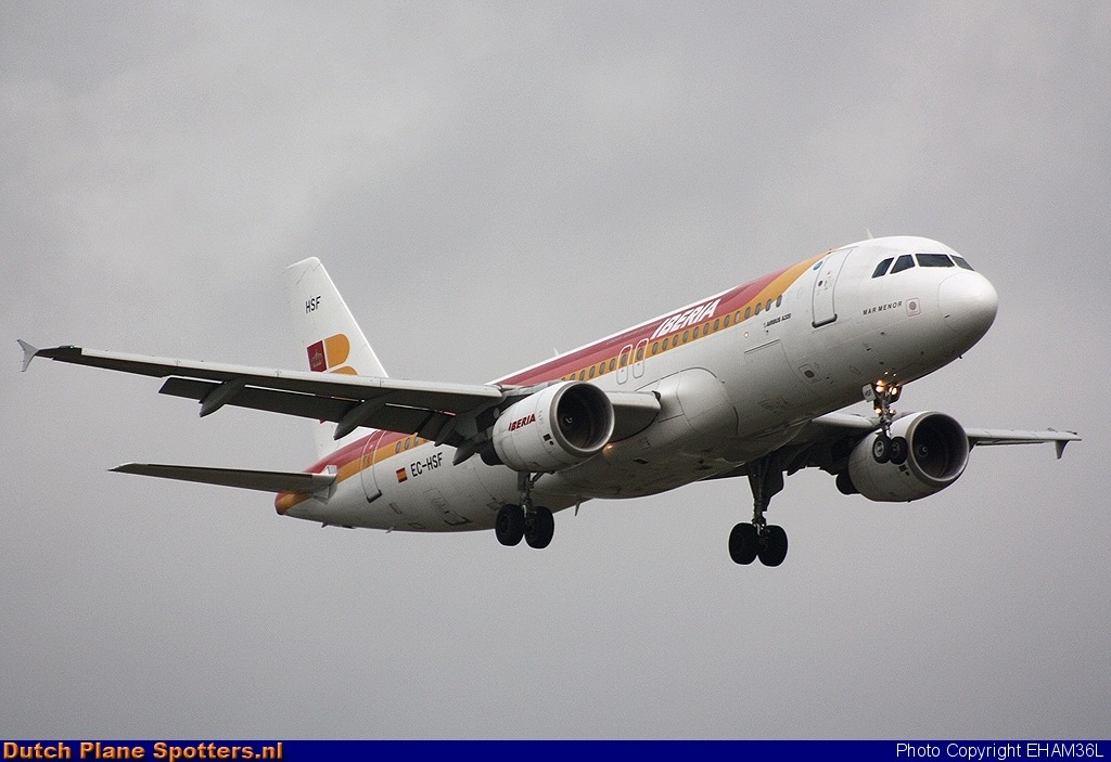 EC-HSF Airbus A320 Iberia by EHAM36L