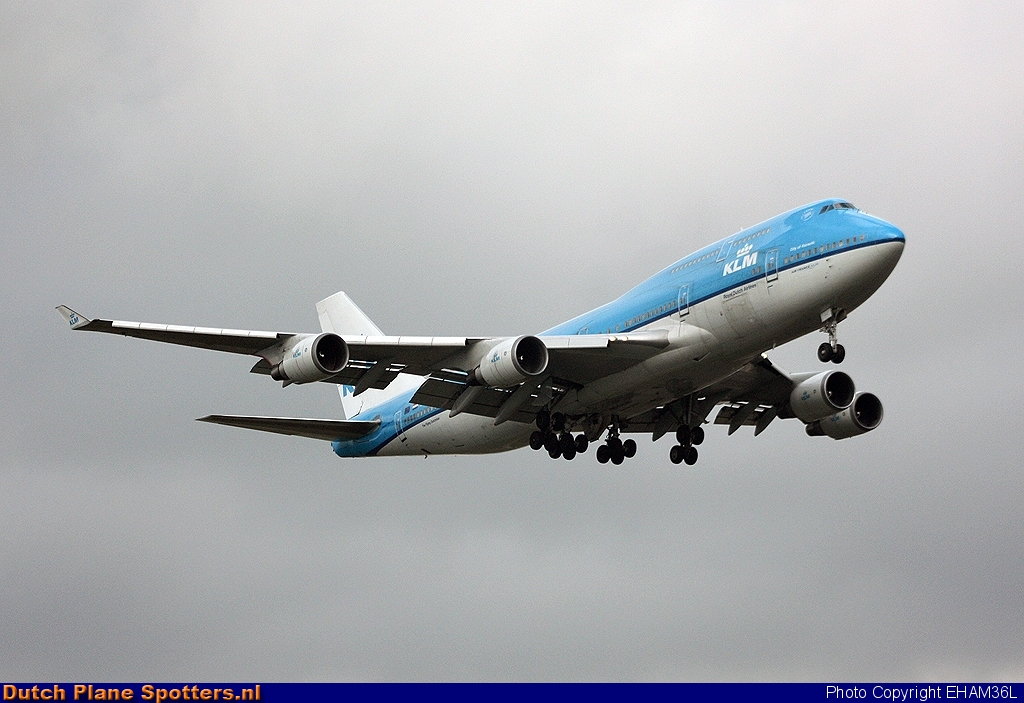 PH-BFK Boeing 747-400 KLM Royal Dutch Airlines by EHAM36L