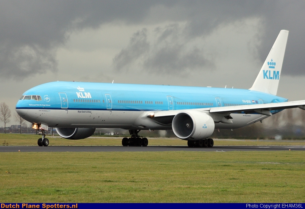 PH-BVA Boeing 777-300 KLM Royal Dutch Airlines by EHAM36L