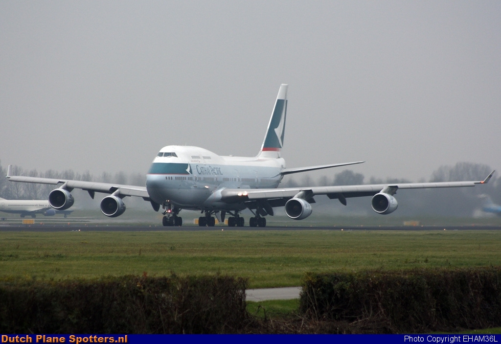 B-HOR Boeing 747-400 Cathay Pacific by EHAM36L