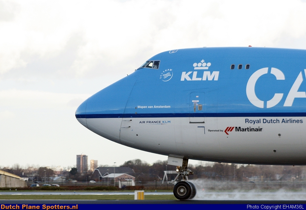 PH-CKD Boeing 747-400 KLM Cargo by EHAM36L