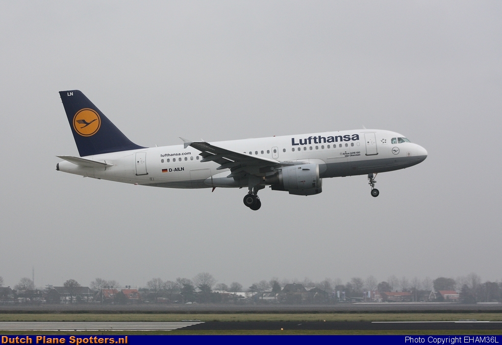 D-AILN Airbus A319 Lufthansa by EHAM36L