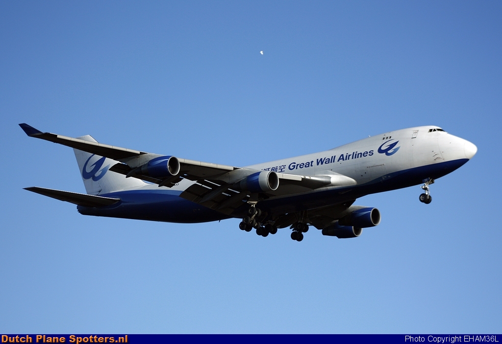 B-2433 Boeing 747-400 Great Wall Airlines by EHAM36L