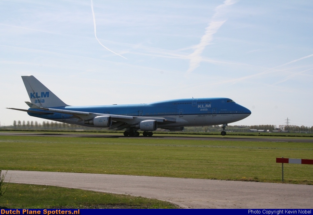 PH-BFD Boeing 747-400 KLM Asia by Kevin Nobel
