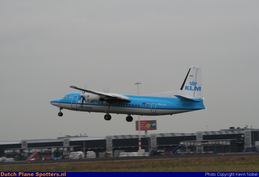 PH-LXJ Fokker 50 KLM Cityhopper by Kevin Nobel