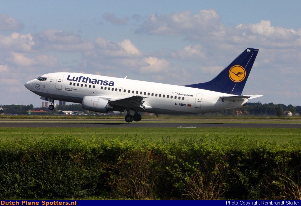 D-ABIM Boeing 737-500 Lufthansa by Rembrandt Staller