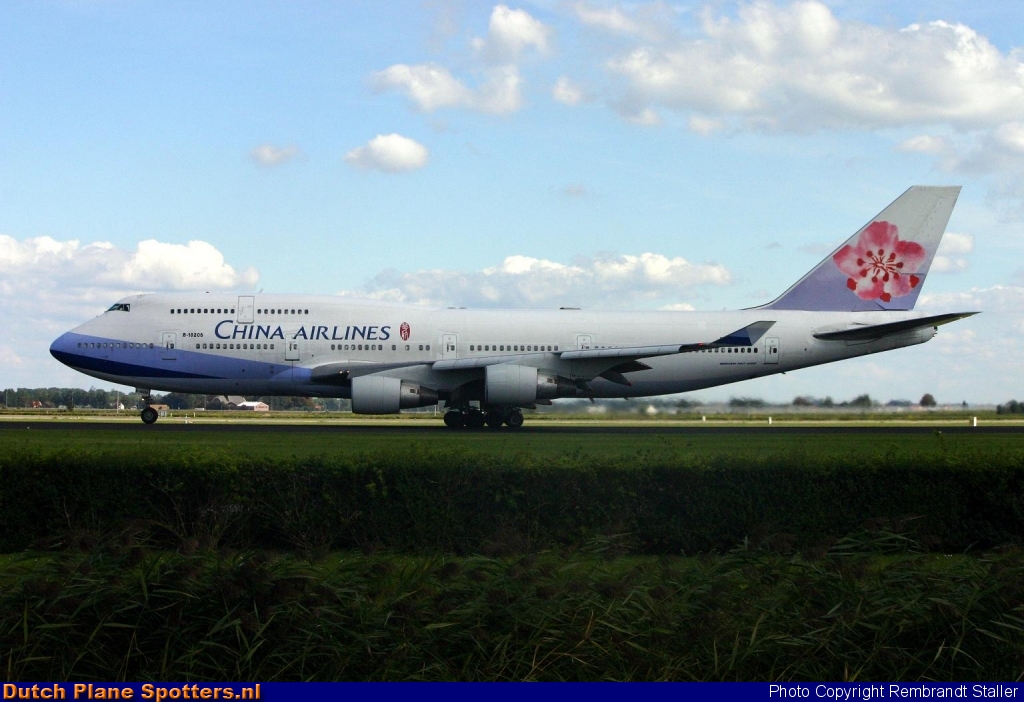 B-18206 Boeing 747-400 China Airlines by Rembrandt Staller