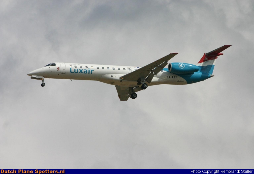 LX-LGY Embraer 145 Luxair - Luxembourg Airlines by Rembrandt Staller