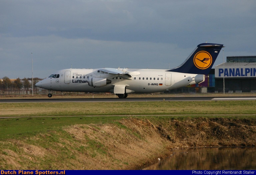 D-AVRQ BAe 146 CityLine (Lufthansa Regional) by Rembrandt Staller