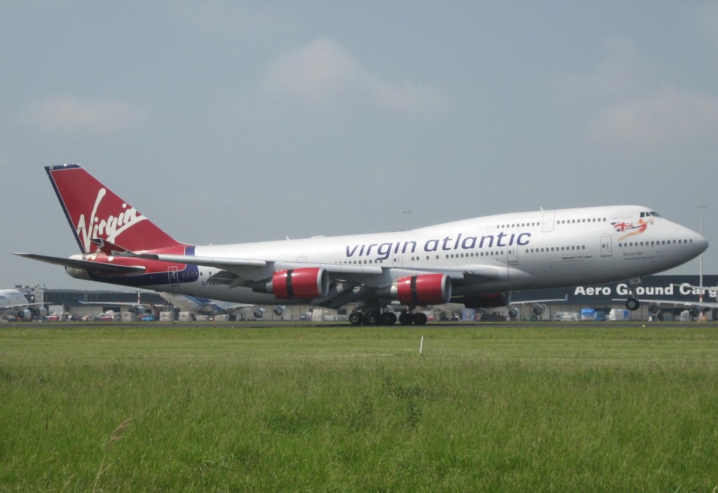 G-VWOW Boeing 747-400 Virgin Atlantic by Jeroen