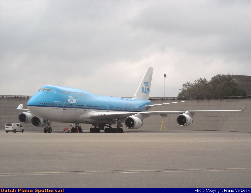 PH-BFY Boeing 747-400 KLM Royal Dutch Airlines by Frans Verbeek
