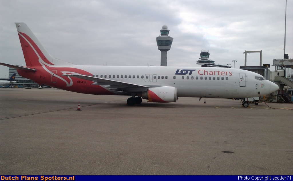 SP-LLL Boeing 737-400 LOT Charters by spotter71
