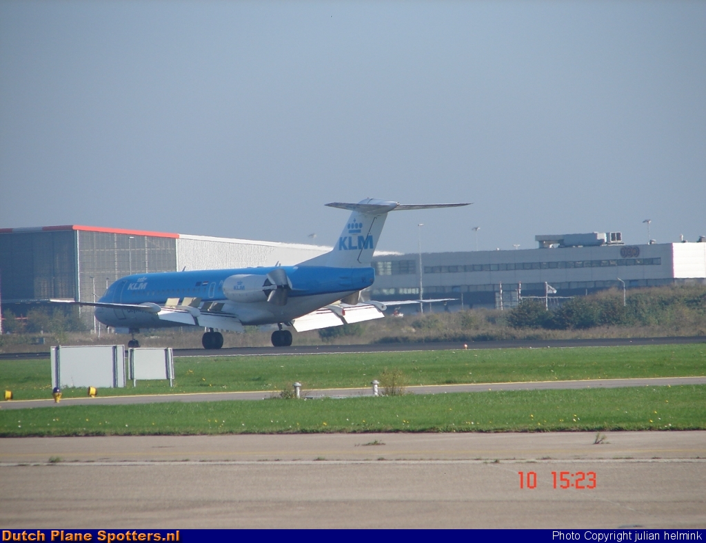  Fokker 70 KLM Cityhopper by julian helmink
