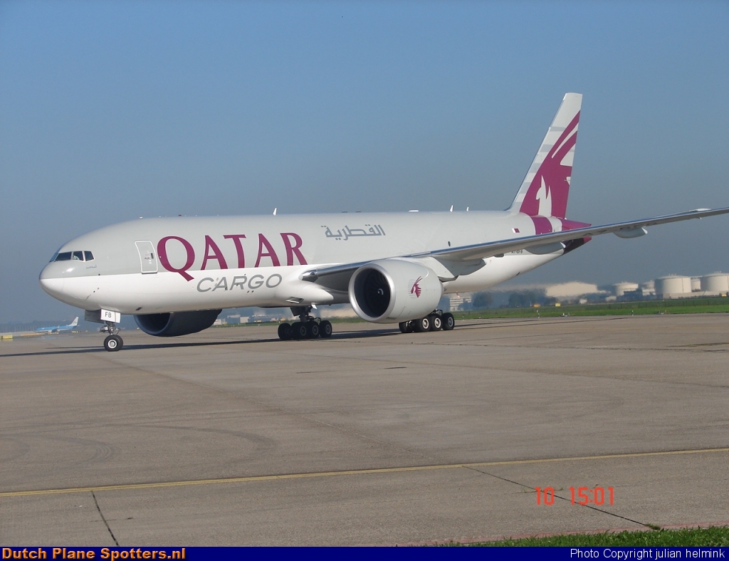 A7-BFB Boeing 777-F Qatar Airways Cargo by julian helmink