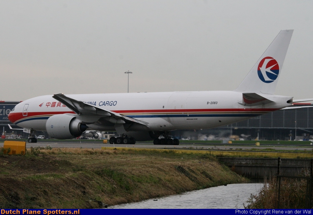 B-2083 Boeing 777-F China Cargo Airlines by Rene van der Wal