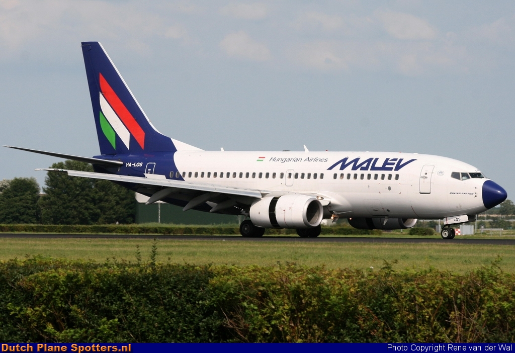 HA-LOS Boeing 737-700 Malev Hungarian Airlines by Rene van der Wal