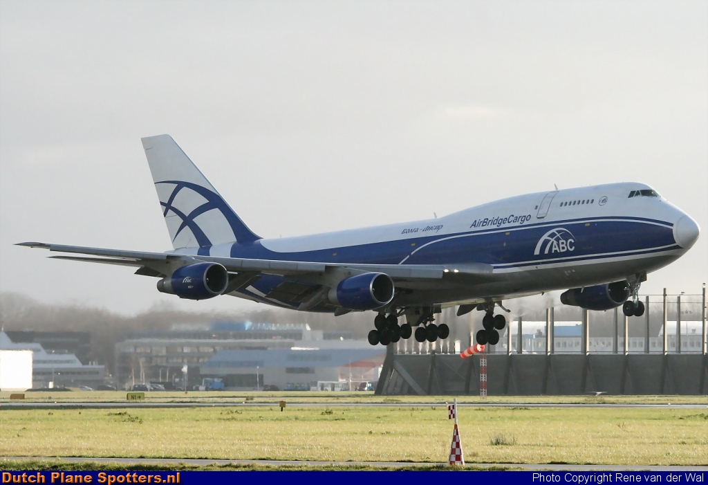 VP-BIC Boeing 747-300 AirBridgeCargo by Rene van der Wal