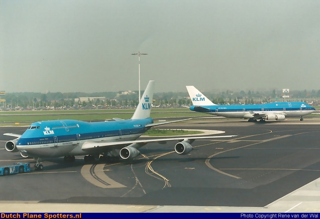 PH-BUK Boeing 747-300 KLM Royal Dutch Airlines by Rene van der Wal