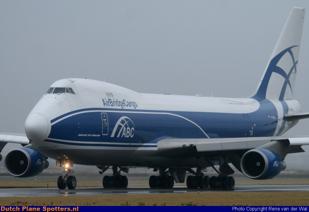 VP-BIG Boeing 747-400 AirBridgeCargo by Rene van der Wal