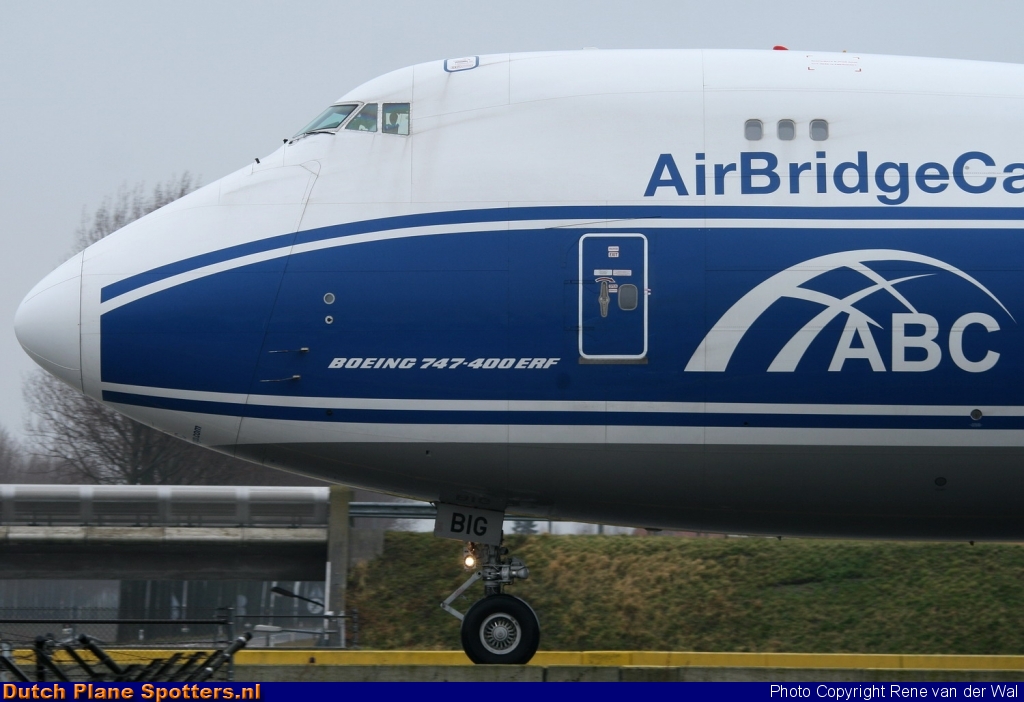 VP-BIG Boeing 747-400 AirBridgeCargo by Rene van der Wal