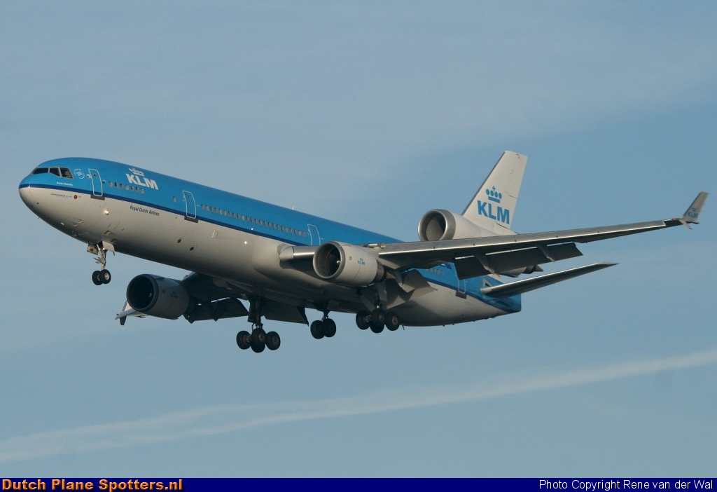 PH-KCF McDonnell Douglas MD-11 KLM Royal Dutch Airlines by Rene van der Wal
