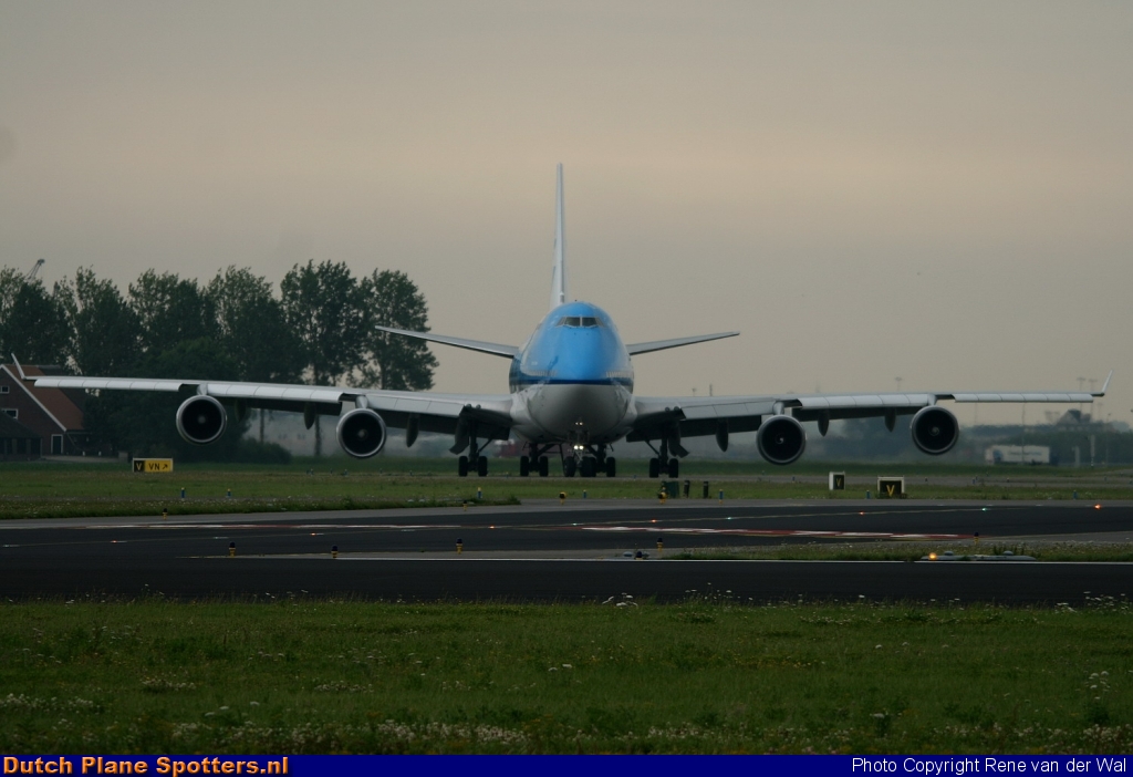 PH-BFL Boeing 747-400 KLM Royal Dutch Airlines by Rene van der Wal