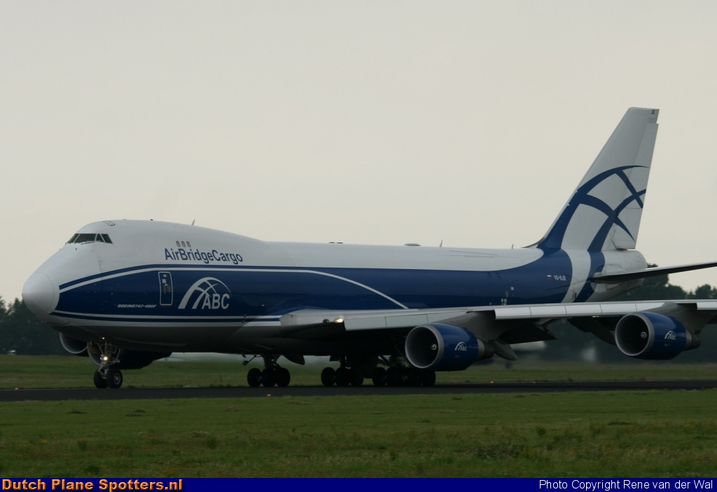 VQ-BJB Boeing 747-400 AirBridgeCargo by Rene van der Wal