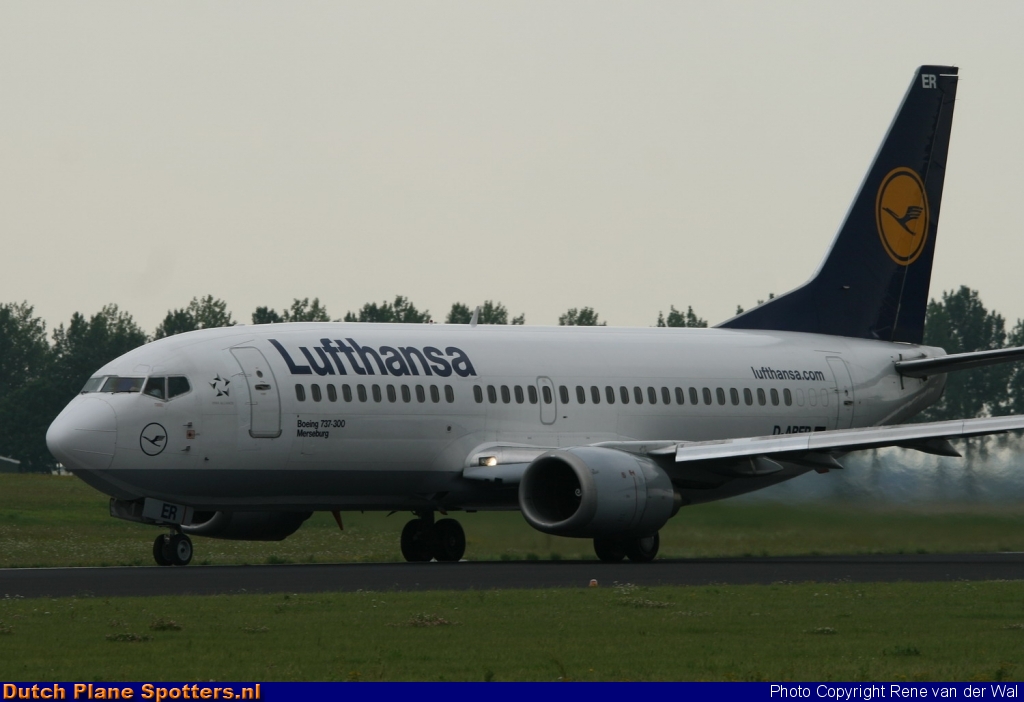 D-ABER Boeing 737-300 Lufthansa by Rene van der Wal