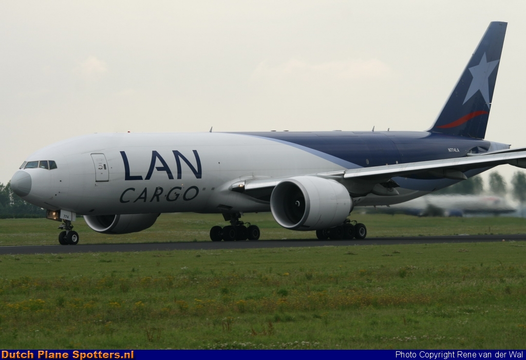 N774LA Boeing 777-F LAN Cargo by Rene van der Wal