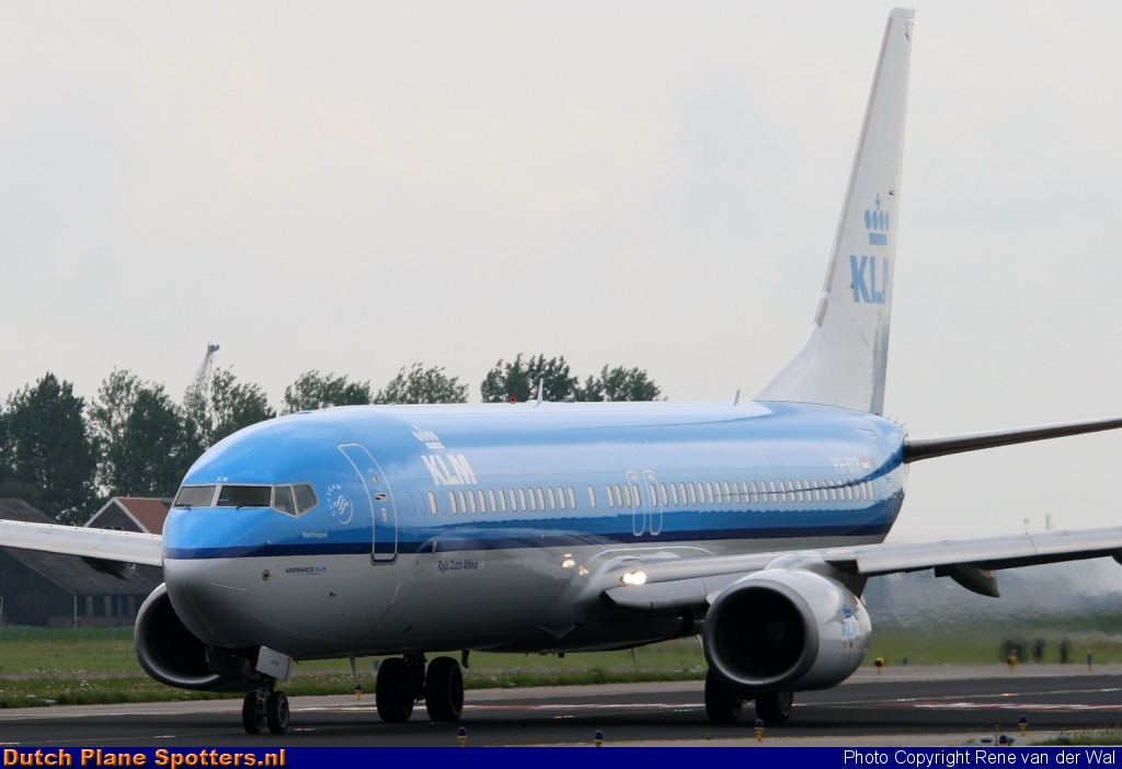 PH-BXR Boeing 737-900 KLM Royal Dutch Airlines by Rene van der Wal