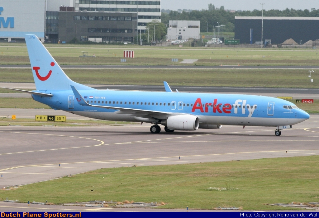 PH-TFA Boeing 737-800 ArkeFly by Rene van der Wal
